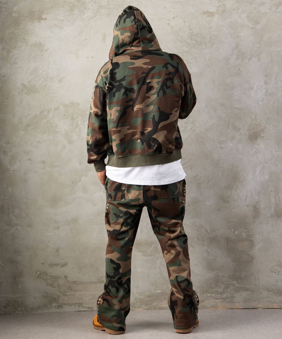 【NEW】STUDS ZIP HOODIE/スタッズジップフーディー【FAM-62706】