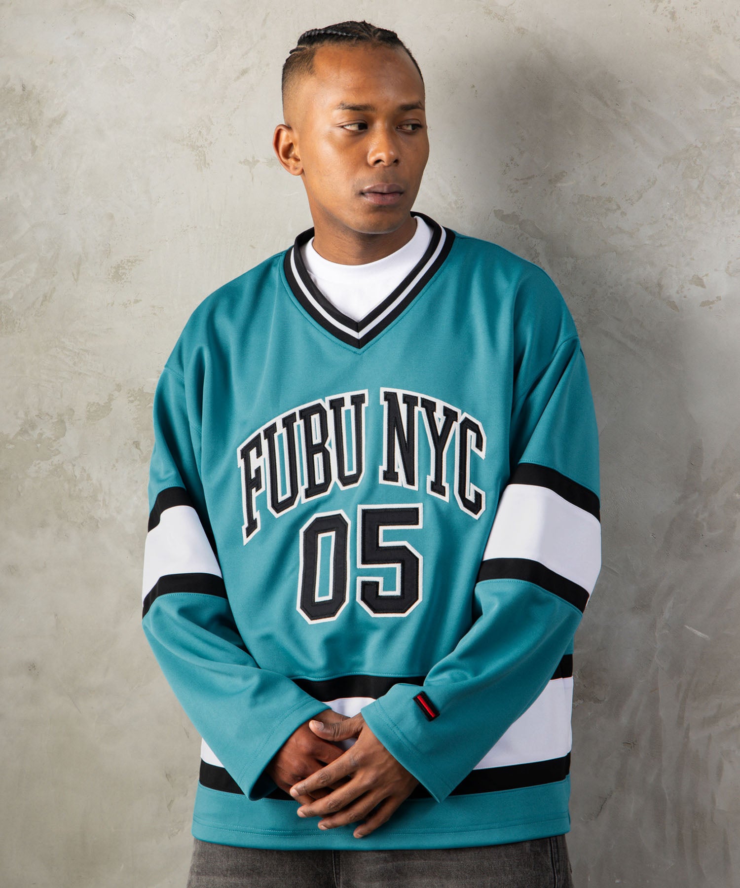 BABYL ホッケージャージ Mサイズ HOCKEY SHIRTS/ホッケーシャツ【FAM-62712】｜FUBU(フブ)公式通販